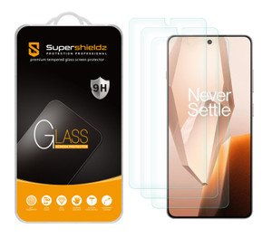 (3 Pack) Supershieldz Designed for Oneplus 13R Tempered Glass Screen Protector, Anti Scratch, Bubble Free (3 Pack) Supershieldz Designed for Oneplus 13R Tempered Glass Screen Protector, Anti Scratch, Bubble Free