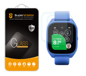 (2 Pack) Supershieldz Designed for Verizon (Gizmo Watch 3 Adventure) Tempered Glass Screen Protector, Anti Scratch, Bubble Free (2 Pack) Supershieldz Designed for Verizon (Gizmo Watch 3 Adventure) Tempered Glass Screen Protector, Anti Scratch, Bubble Free