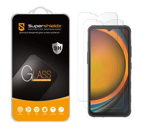 (2 Pack) Supershieldz Designed for Samsung Galaxy Xcover 7 and Xcover 7 Pro Tempered Glass Screen Protector, Anti Scratch, Bubble Free (2 Pack) Supershieldz Designed for Samsung Galaxy Xcover 7 and Xcover 7 Pro Tempered Glass Screen Protector, Anti Scratch, Bubble Free