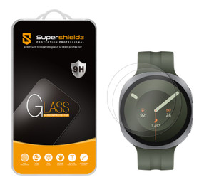 (2 Pack) Supershieldz Designed for Samsung Galaxy Watch 9/ 8 (44mm) Tempered Glass Screen Protector, Anti Scratch, Bubble Free
