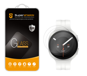 (2 Pack) Supershieldz Designed for Samsung Galaxy Watch 9/ 8 (40mm) Tempered Glass Screen Protector, Anti Scratch, Bubble Free