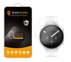 (3 Pack) Supershieldz Designed for Samsung Galaxy Watch 9/ 8 (40mm) Tempered Glass Screen Protector, Anti Scratch, Bubble Free