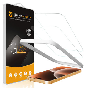(2 Pack) Supershieldz Designed for iPhone 17 Pro Max Tempered Glass Screen Protector with (Easy Installation Tray) Anti Scratch, Bubble Free (2 Pack) Supershieldz Designed for iPhone 17 Pro Max Tempered Glass Screen Protector with (Easy Installation Tray) Anti Scratch, Bubble Free