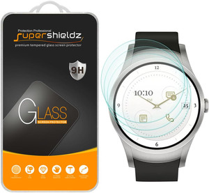 (3 Pack) Supershieldz Designed for Verizon Wear24 (Wear 24) Tempered Glass Screen Protector, Anti Scratch, Bubble Free