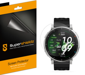 (3 Pack) Supershieldz Designed for Amazfit Active 3 Premium/ Balance 2 XT/ Balance 2 Screen Protector, High Definition Clear Shield (PET)