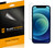 [6-Pack] Supershieldz for Apple iPhone 12 Mini (5.4 inch) Screen Protector, Anti-Bubble High Definition (HD) Clear Shield