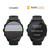 (2 Pack) Supershieldz Designed for Garmin Forerunner 70/ 170/ 170 Music Tempered Glass Screen Protector, Anti Scratch, Bubble Free