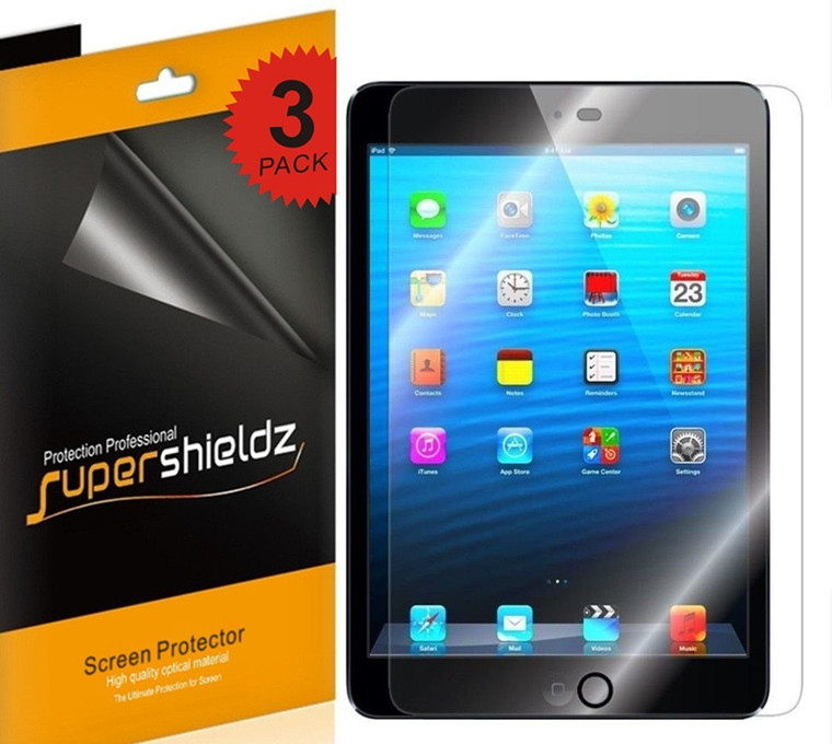 [3-Pack] Supershieldz for Apple iPad Mini 3 / iPad Mini 2 / iPad Mini Screen Protector, Anti-Glare & Anti-Fingerprint (Matte) Shield