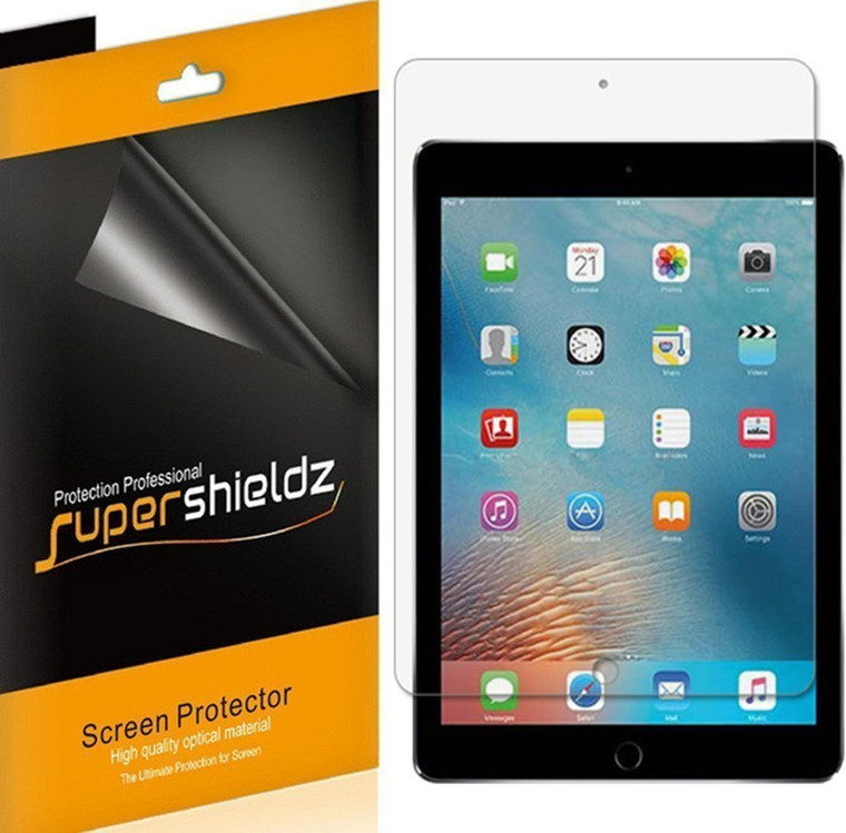 [3-Pack] Supershieldz for Apple iPad 9.7 inch (2018/2017) / iPad Pro 9.7 inch/iPad Air 2 / iPad Air Screen Protector, Anti-Glare & Anti-Fingerprint (Matte) Shield
