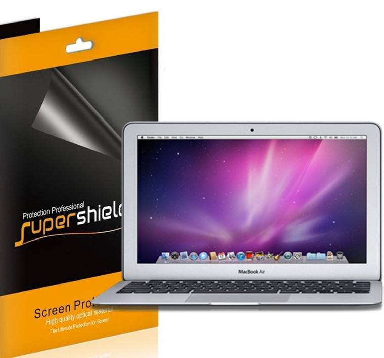 [3-Pack] Supershieldz for Apple MacBook Air 13 Inch (2010-2017 Model A1369 A1466) [Not Compatible 2018 Model A1932] Screen Protector, Anti-Glare & Anti-Fingerprint (Matte) Shield