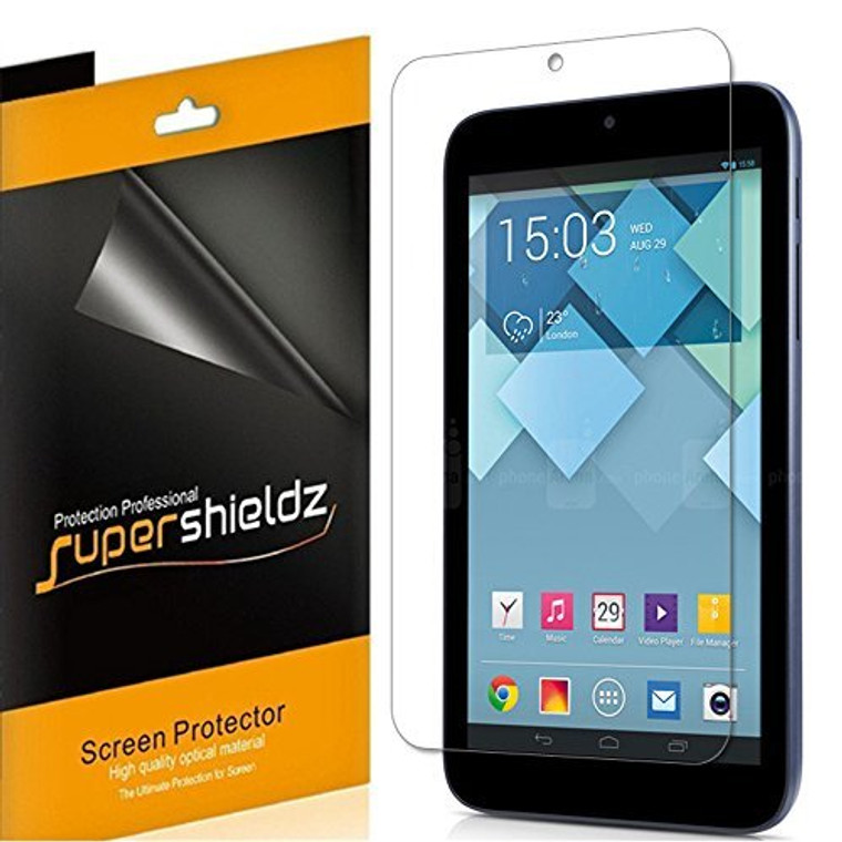 [3-Pack] Supershieldz for ALCATEL ONETOUCH PIXI 7 Tablet Screen Protector, Anti-Glare & Anti-Fingerprint (Matte) Shield