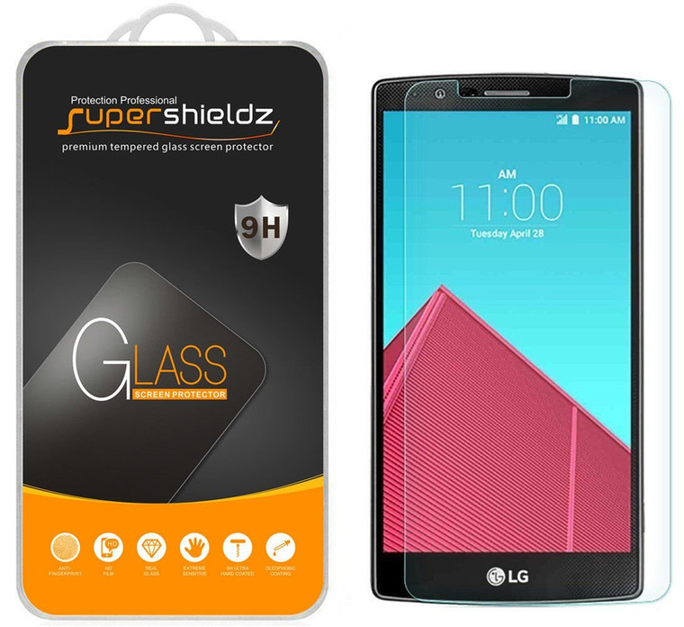 [1-Pack] Supershieldz for LG G4 Tempered Glass Screen Protector, Anti-Scratch, Bubble Free