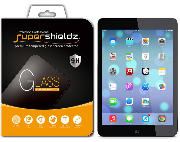 [1-Pack] Supershieldz for Apple iPad Mini 3 / 2 & iPad Mini Tempered Glass Screen Protector