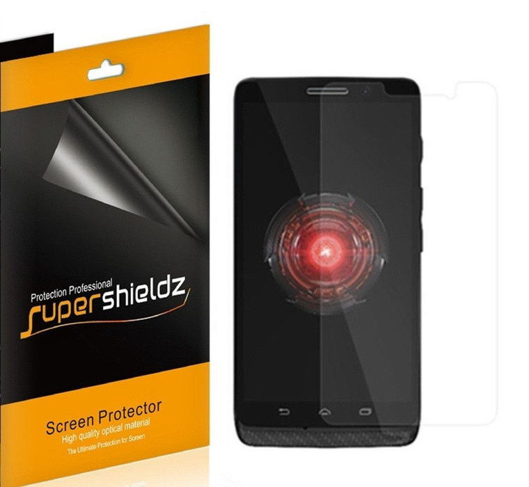 [6-Pack] Supershieldz for Motorola Droid Mini Screen Protector, Anti-Bubble High Definition (HD) Clear Shield