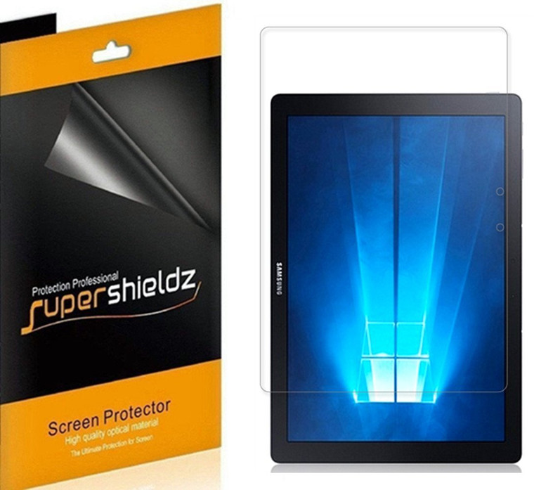[3-Pack] Supershieldz for Samsung Galaxy Tab Pro S 12 Screen Protector, Anti-Bubble High Definition (HD) Clear Shield