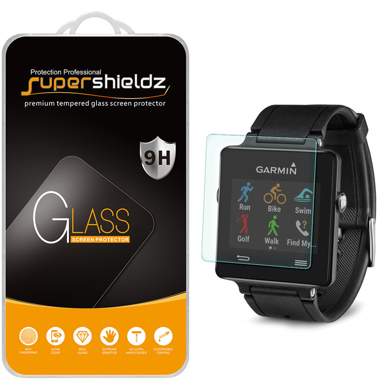 [1-Pack] Supershieldz for Garmin Vivoactive Tempered Glass Screen Protector