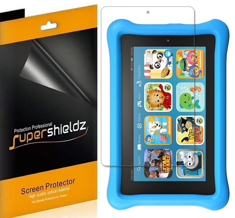 [3-Pack] Supershieldz for All-New Fire 7 Kids Edition Tablet 7 inch (9th/7th Generation - 2019/2017 Release) / Fire 7 Kids Pro Screen Protector, Anti-Glare & Anti-Fingerprint (Matte) Shield