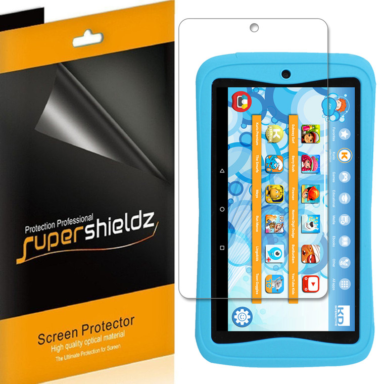 [3-Pack] Supershieldz for Kurio Next 7" Kids Tablet , Anti-Bubble High Definition (HD) Clear Shield