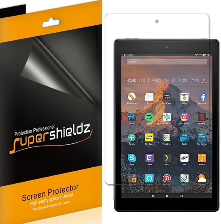 [3-Pack] Supershieldz for Amazon All New Fire HD 10 Kids Edition Tablet 10.1 inch (9th and 7th Generation, 2019 and 2017 Release) Screen Protector, Anti-Glare & Anti-Fingerprint (Matte) Shield