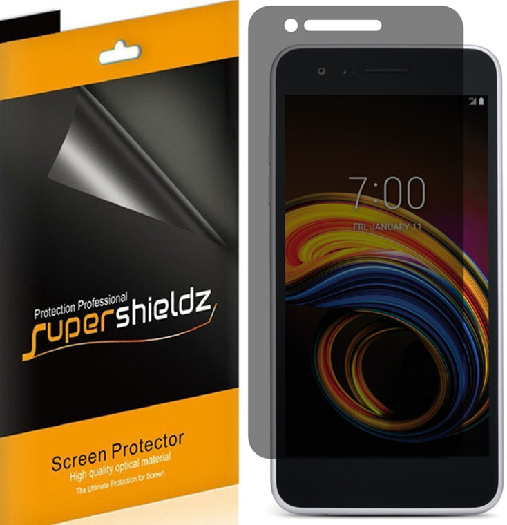 [2-Pack] Supershieldz for LG Phoenix 4 Privacy (Anti-Spy) Screen Protector Shield