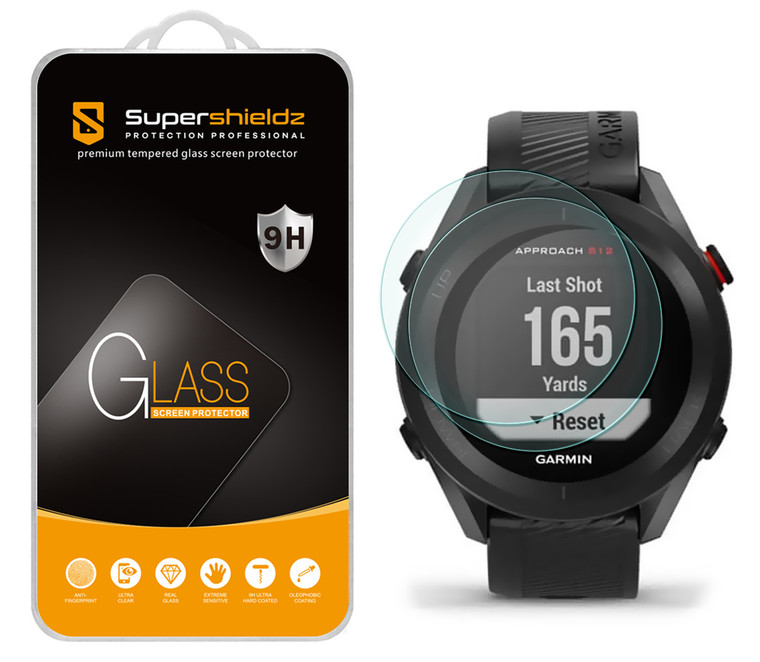 [2-Pack] Supershieldz for Michael Kors Access (Gen 3) Sofie Smartwatch (MKT5020, 5021, 5022, 5036, 5041) Tempered Glass Screen Protector, Anti-Scratch, Anti-Fingerprint, Bubble Free