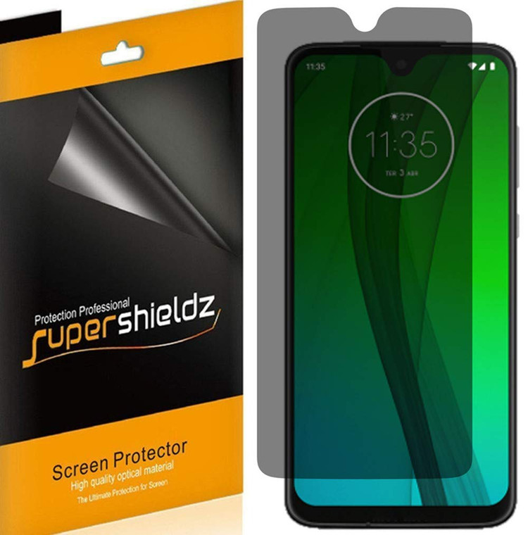 [2-Pack] Supershieldz for Motorola Moto G7 Privacy (Anti-Spy) Screen Protector Shield