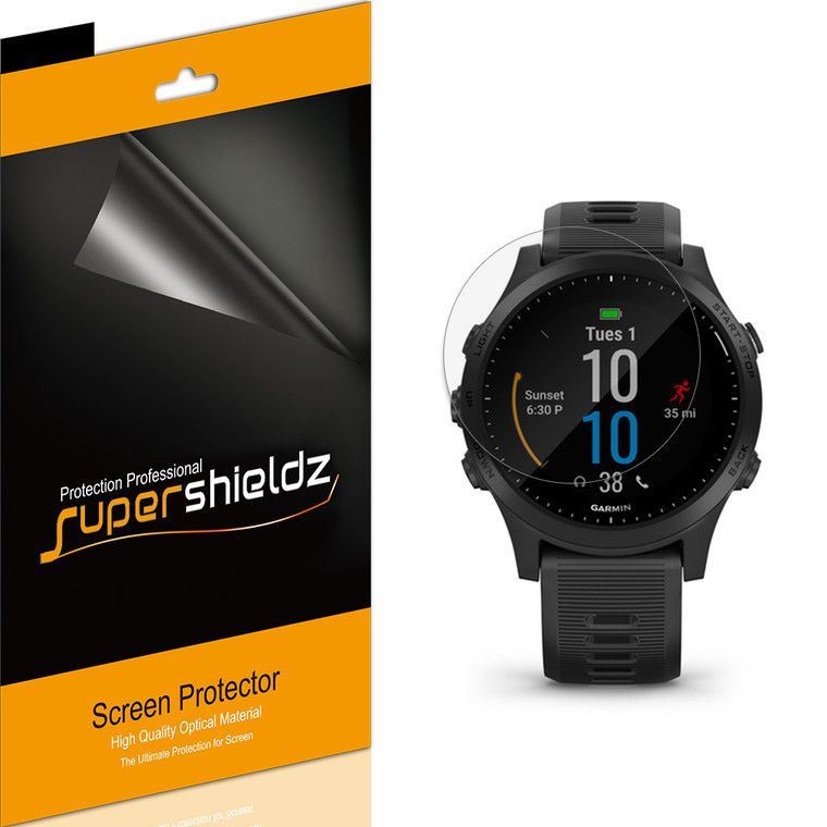 [6-Pack] Supershieldz for Garmin Forerunner 735XT Screen Protector, Anti-Glare & Anti-Fingerprint (Matte) Shield