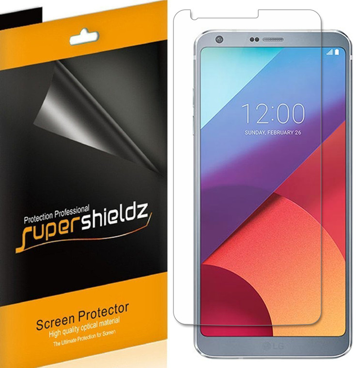 [6-Pack] Supershieldz for LG G6 Duo Screen Protector, Anti-Glare & Anti-Fingerprint (Matte) Shield