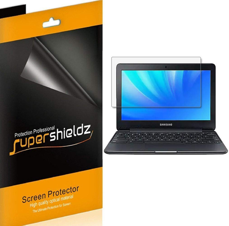 [3-Pack] Supershieldz for HP Chromebook 11 (11.6 inch) / Asus Chromebook 11.6 inch, Anti-Bubble High Definition (HD) Clear Shield