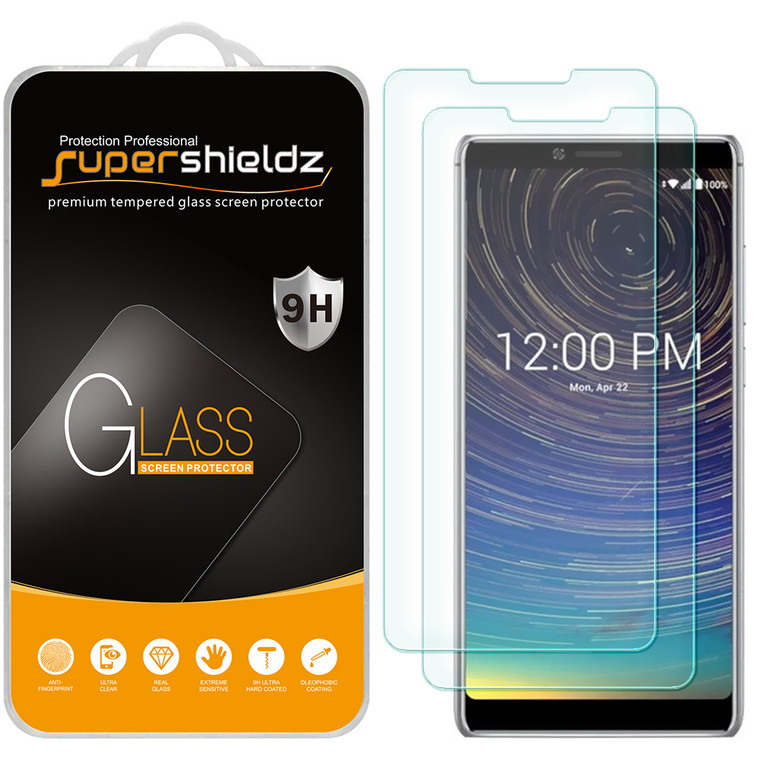 [2-Pack] Supershieldz for Coolpad Legacy Tempered Glass Screen Protector, Anti-Scratch, Anti-Fingerprint, Bubble Free