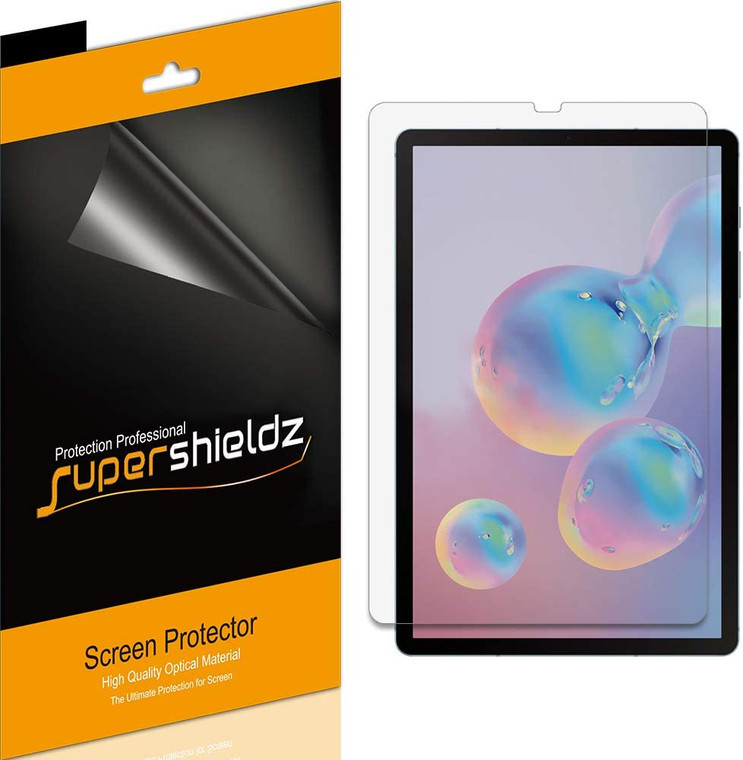 [3-Pack] Supershieldz for Samsung Galaxy Tab S6 (10.5 inch) Screen Protector, Anti-Glare & Anti-Fingerprint (Matte) Shield
