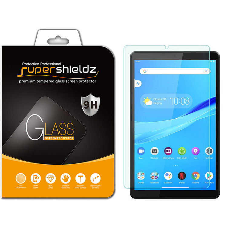 [1-Pack] Supershieldz for Lenovo Tab M8 (3rd Gen) / Smart Tab M8 / Tab M8 HD LTE/ Tab M8 HD (8 inch) Tempered Glass Screen Protector, Anti-Scratch, Anti-Fingerprint, Bubble Free