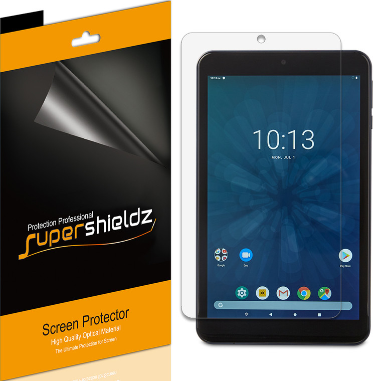 [3-Pack] Supershieldz for Onn 7 inch Tablet High Definition Clear Screen Protector