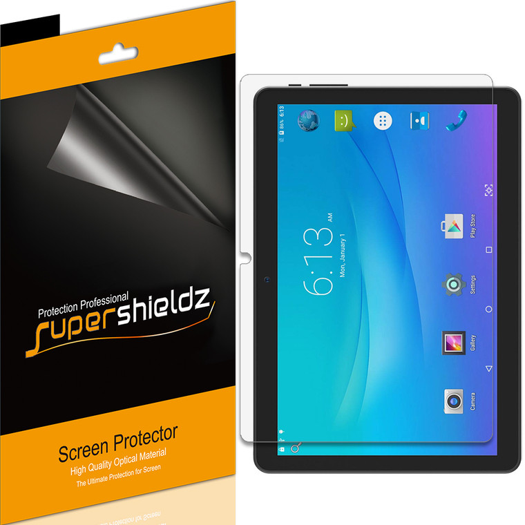 [3-Pack] Supershieldz for Onn 10.1 inch Tablet / Onn Tablet Pro 10.1 inch Screen Protector, Anti-Glare & Anti-Fingerprint (Matte) Shield