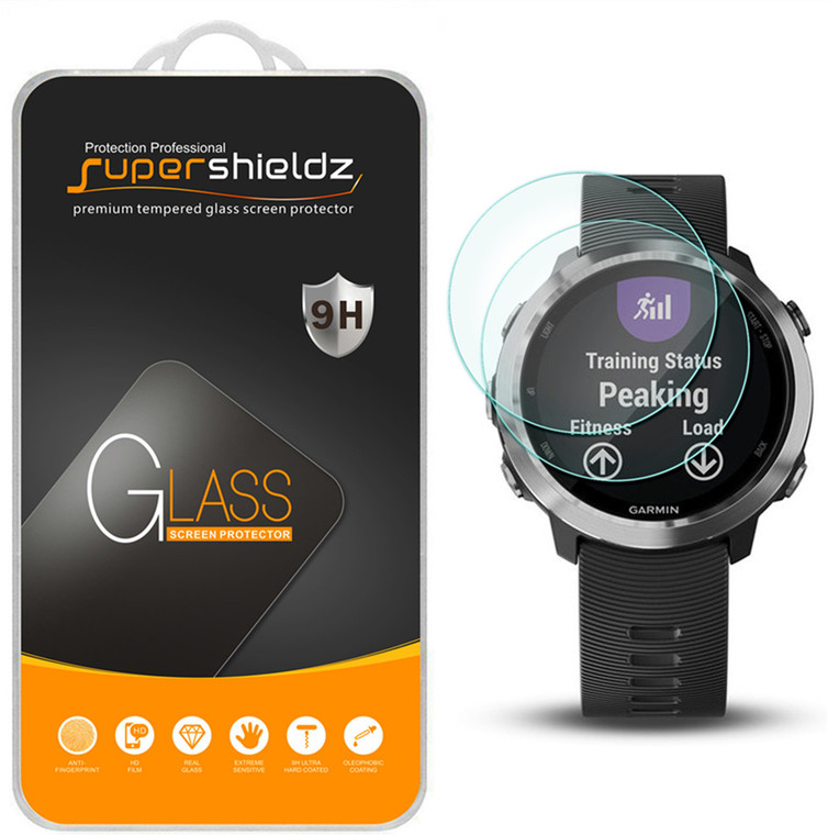 [2-Pack] Supershieldz for Michael Kors Access Gen 4 MKGO Smartwatch (MKT5070, MKT5071, MKT5072, MKT5073, MKT5094) Tempered Glass Screen Protector, Anti-Scratch, Anti-Fingerprint, Bubble Free