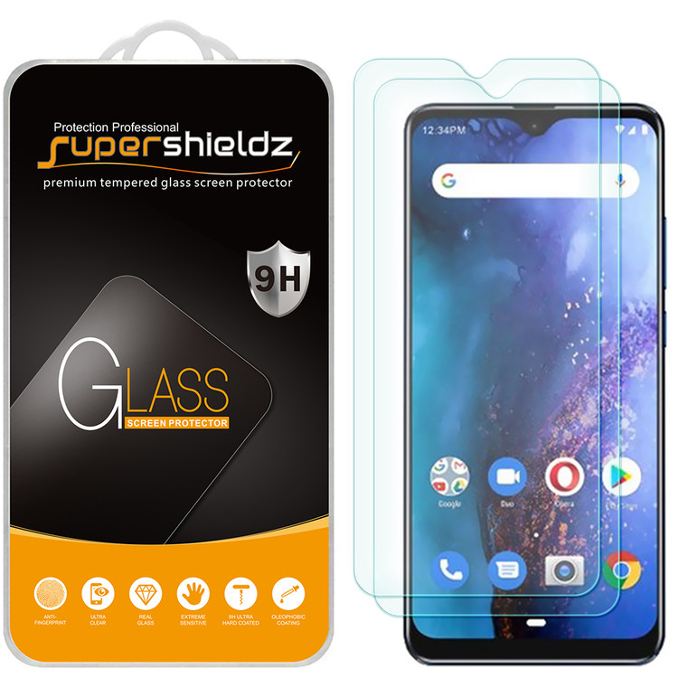 [2-Pack] Supershieldz for BLU G9 Tempered Glass Screen Protector, Anti-Scratch, Anti-Fingerprint, Bubble Free