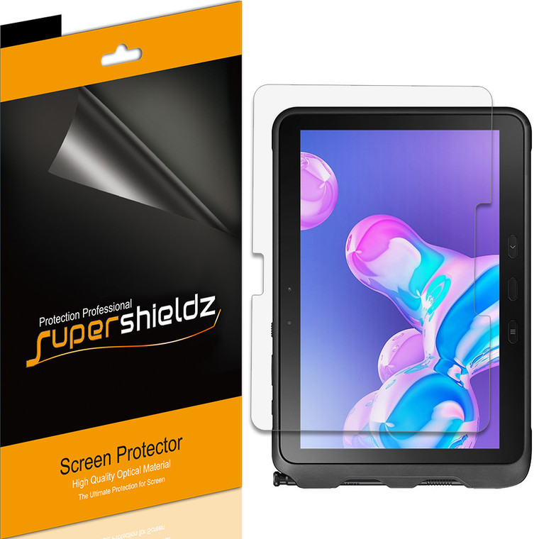 [3-Pack] Supershieldz for Samsung Galaxy Tab Active Pro (SM-T547) 10.1 inch Screen Protector, Anti-Glare & Anti-Fingerprint (Matte) Shield