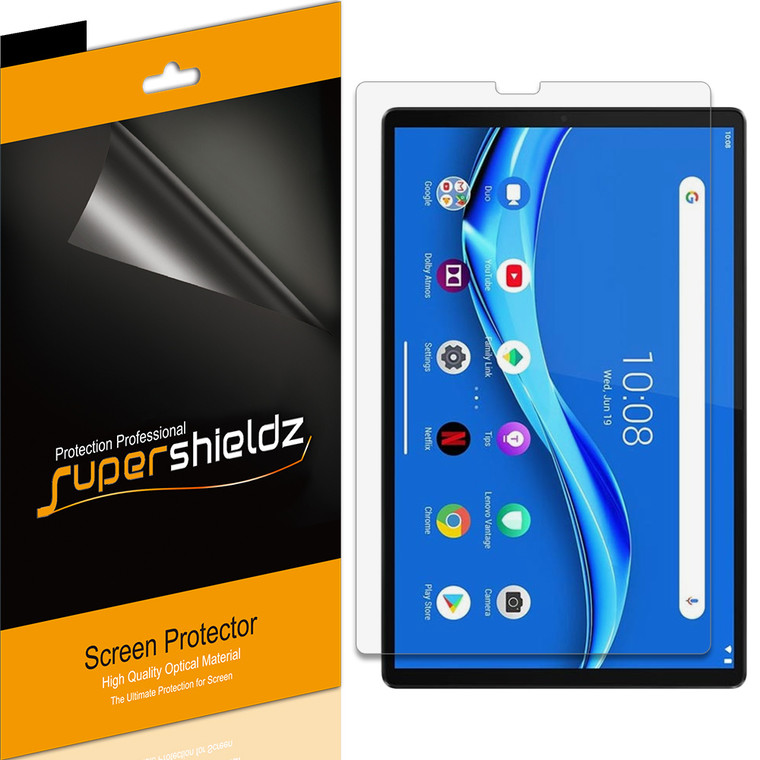 [3-Pack] Supershieldz for Lenovo Tab M10 FHD Plus (2nd Gen) 10.3 inch Screen Protector, Anti-Bubble High Definition (HD) Clear Shield
