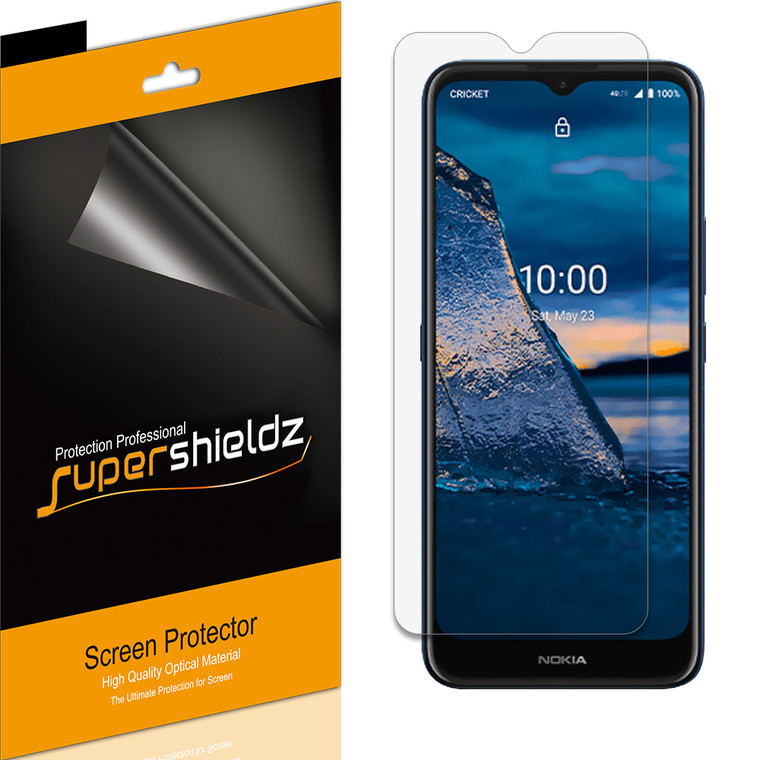 [6-Pack] Supershieldz for Nokia C5 Endi Screen Protector, Anti-Bubble High Definition (HD) Clear Shield