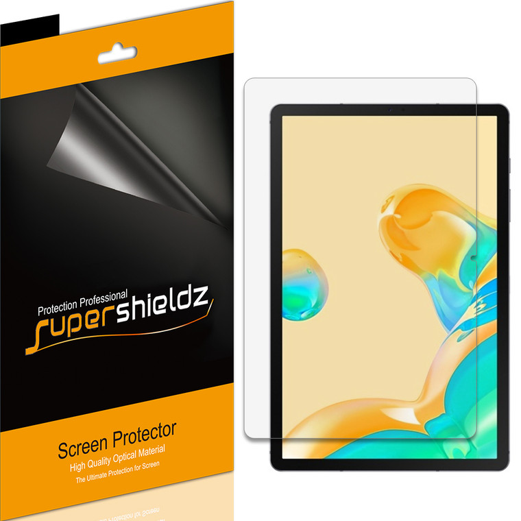 [3-Pack] Supershieldz for Samsung Galaxy Tab S7 FE/ Galaxy Tab S8 Plus/ Galaxy Tab S7 Plus (12.4 inch) Screen Protector, Anti-Bubble High Definition (HD) Clear Shield