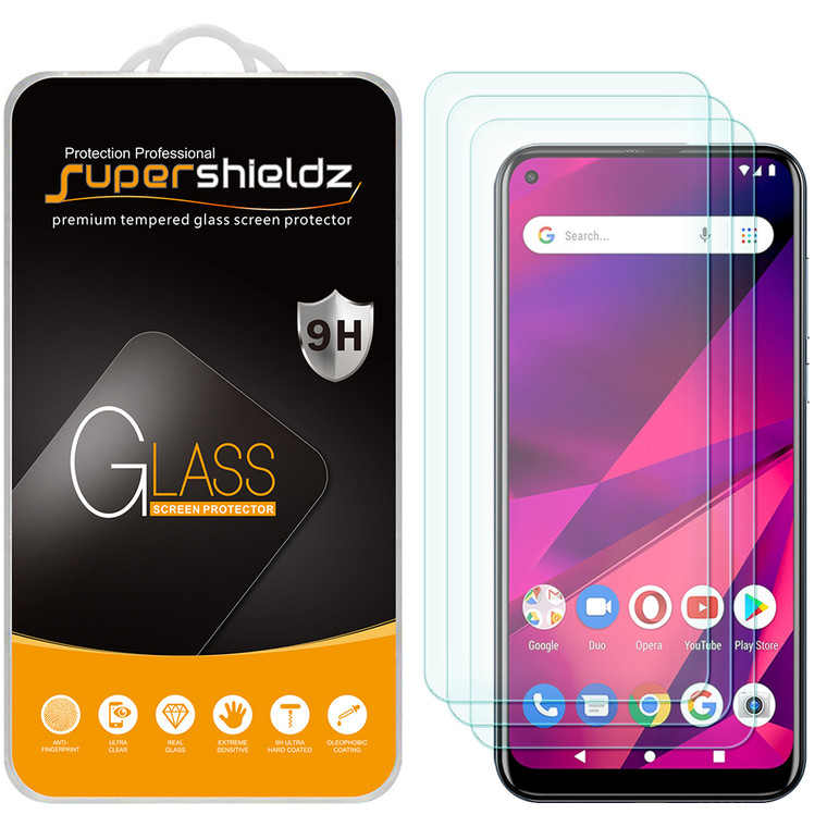 [3-Pack] Supershieldz for BLU G70 Tempered Glass Screen Protector, Anti-Scratch, Anti-Fingerprint, Bubble Free