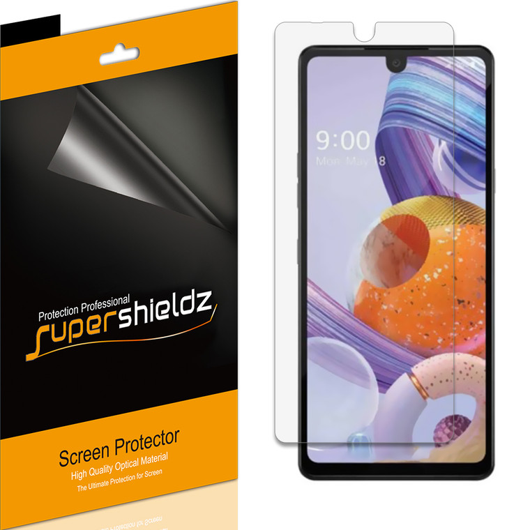 [6-Pack] Supershieldz for LG Reflect Screen Protector, Anti-Bubble High Definition (HD) Clear Shield