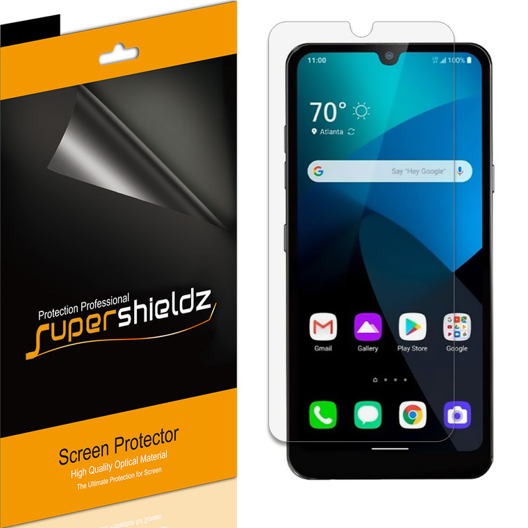 [6-Pack] Supershieldz for LG Premier Pro Plus (L455DL) Screen Protector, Anti-Bubble High Definition (HD) Clear Shield