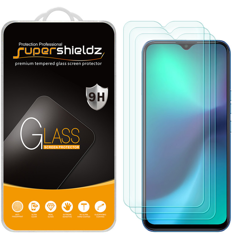 [3-Pack] Supershieldz for BLU G90 Tempered Glass Screen Protector, Anti-Scratch, Anti-Fingerprint, Bubble Free
