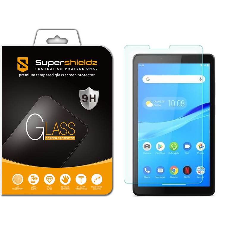 [1-Pack] Supershieldz for Lenovo Tab M7 (3rd Gen) / Lenovo Tab M7 7-inch Tablet (TB-7305F) Tempered Glass Screen Protector, Anti-Scratch, Anti-Fingerprint, Bubble Free