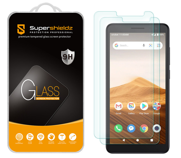 [2-Pack] Supershieldz for Alcatel Apprise/Glimpse/Volta/Alcatel 1B (2020) Tempered Glass Screen Protector, Anti-Scratch, Anti-Fingerprint, Bubble Free