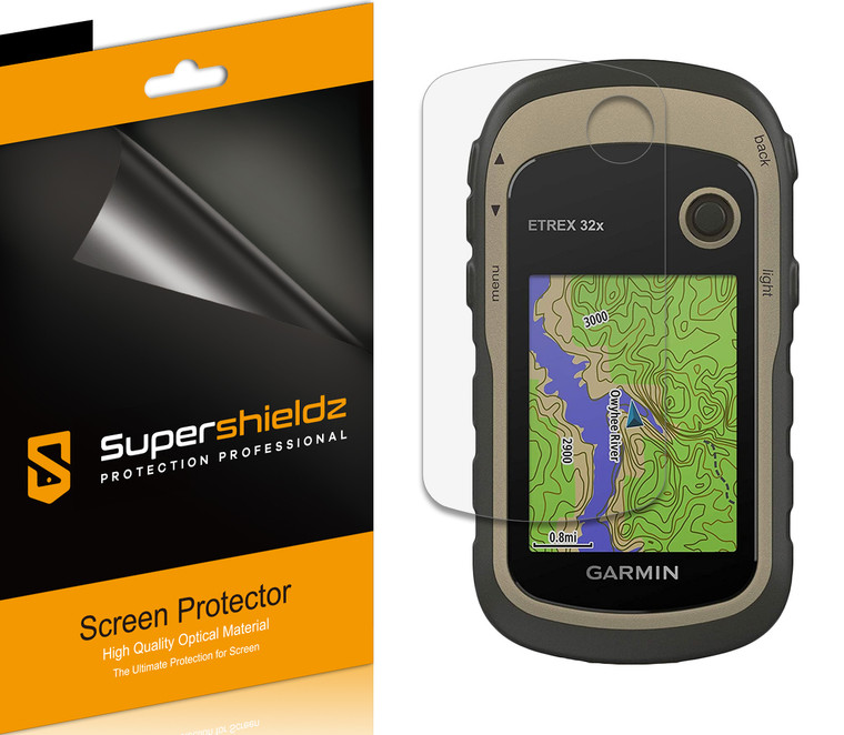 [6-Pack] Supershieldz for Garmin eTrex 10/ 20/ 20x/ 22x/ 30/ 30x/ 32x Screen Protector, Anti-Glare & Anti-Fingerprint (Matte) Shield