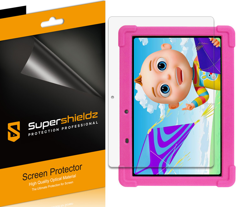 [3-Pack] Supershieldz for Contixo 10 inch Kids Learning Tablet (K102 / K101 / K101A) Screen Protector, Anti-Glare & Anti-Fingerprint (Matte) Shield