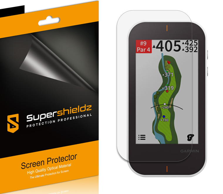 [6-Pack] Supershieldz for Garmin Approach G80 Screen Protector, Anti-Bubble High Definition (HD) Clear Shield