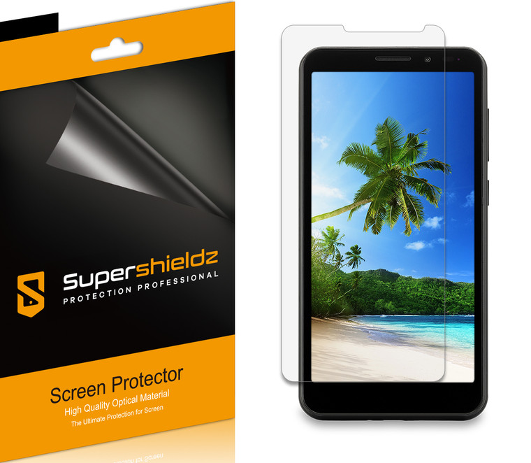 [6-Pack] Supershieldz for Orbic Maui Screen Protector, Anti-Bubble High Definition (HD) Clear Shield